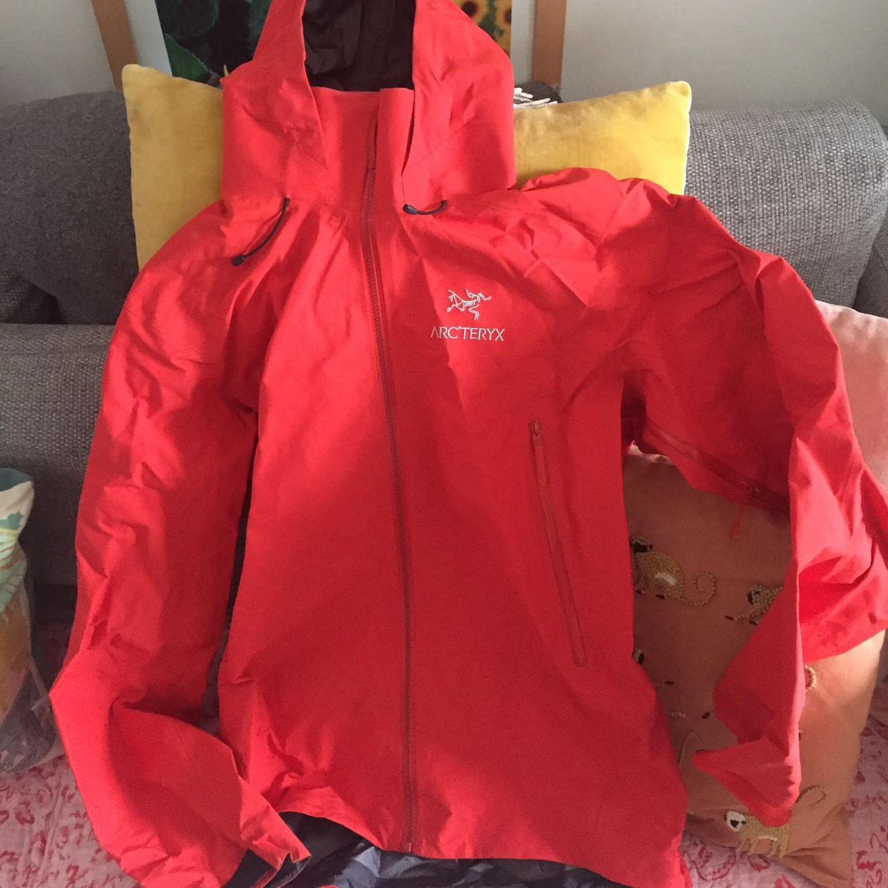 Men's Orange and Red Jacket | Depop