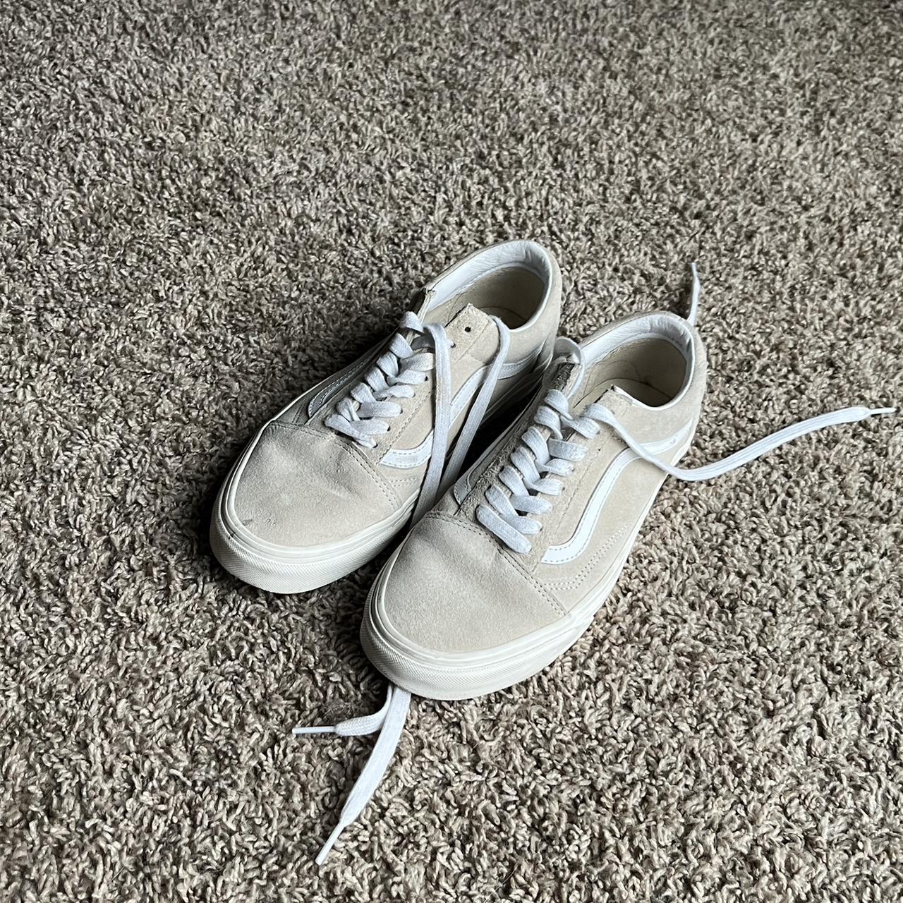 Vans on sale classic cream