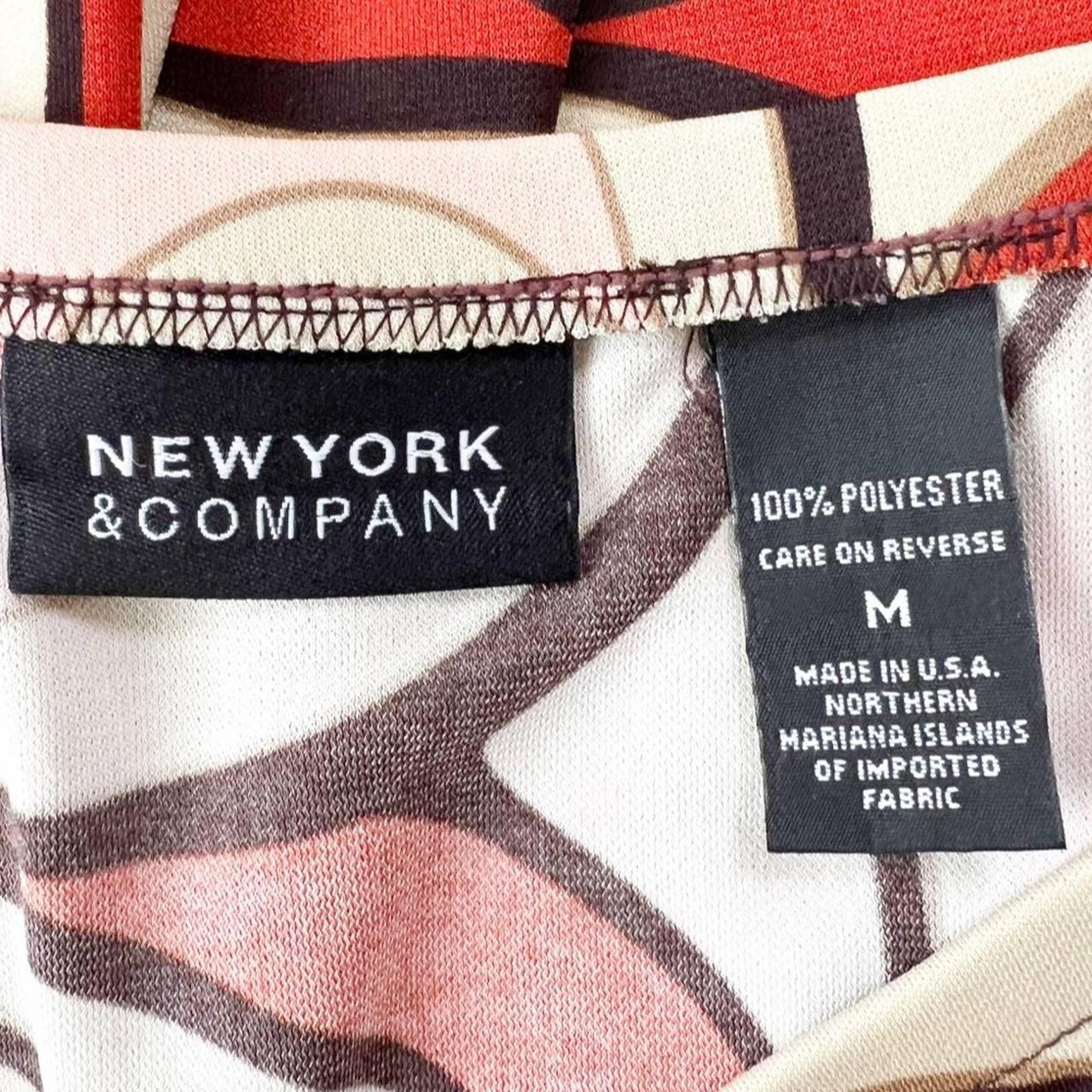 Y2K New York & Company paisley print stretchy midi... - Depop