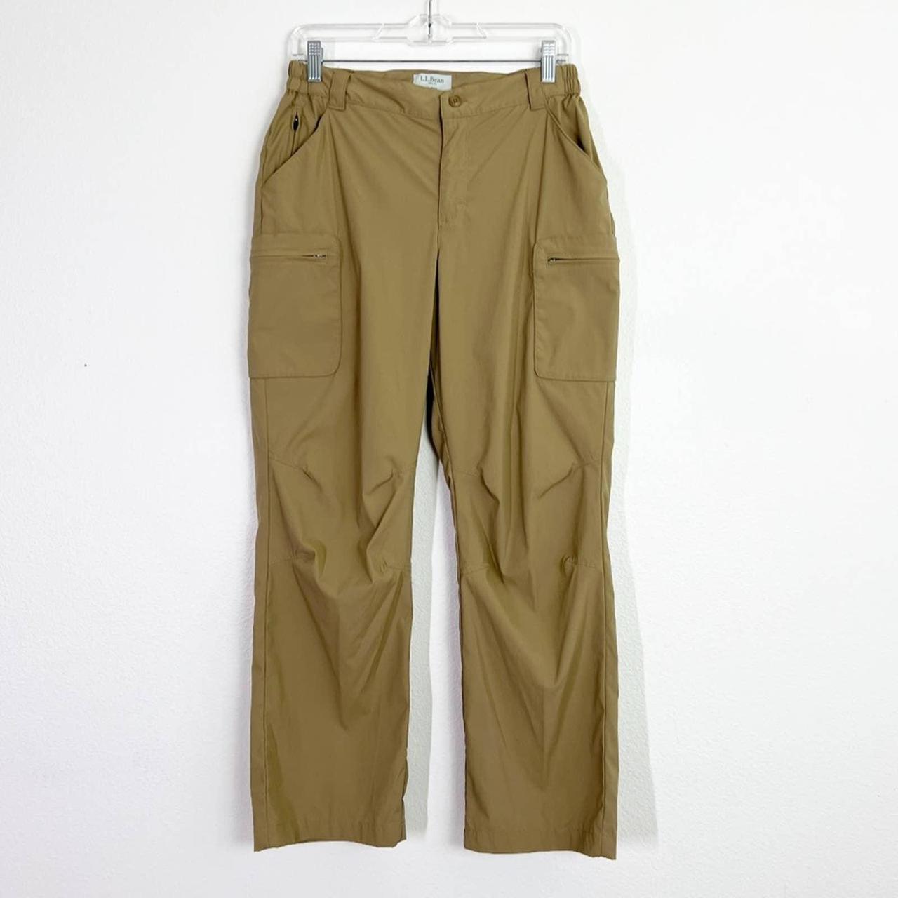 Y2K LL Bean cargo pants Size Small Waist:... - Depop