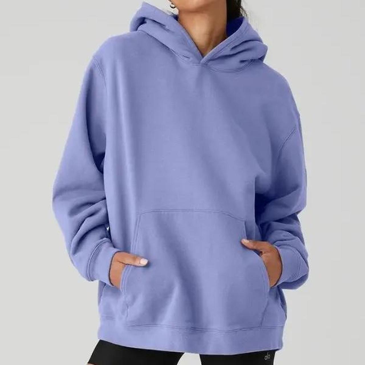 ALO yoga sweatshirt fleece bra brand new originally - Depop