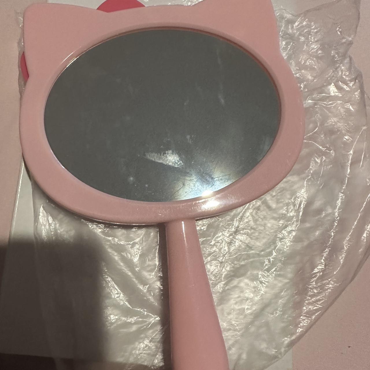 Hello Kitty hand held mirror Depop