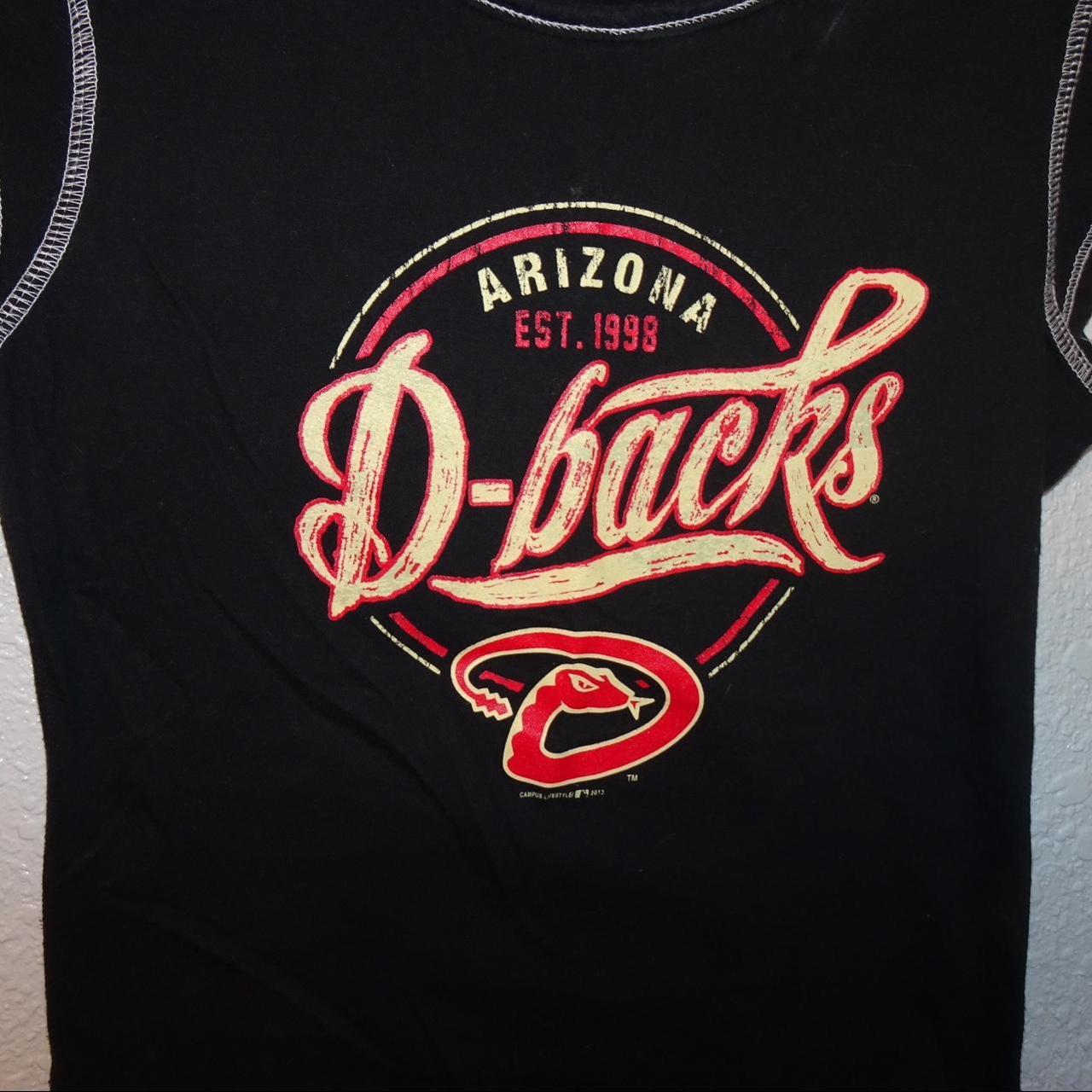 genuine merchandise arizona d-backs t-shirt size - Depop