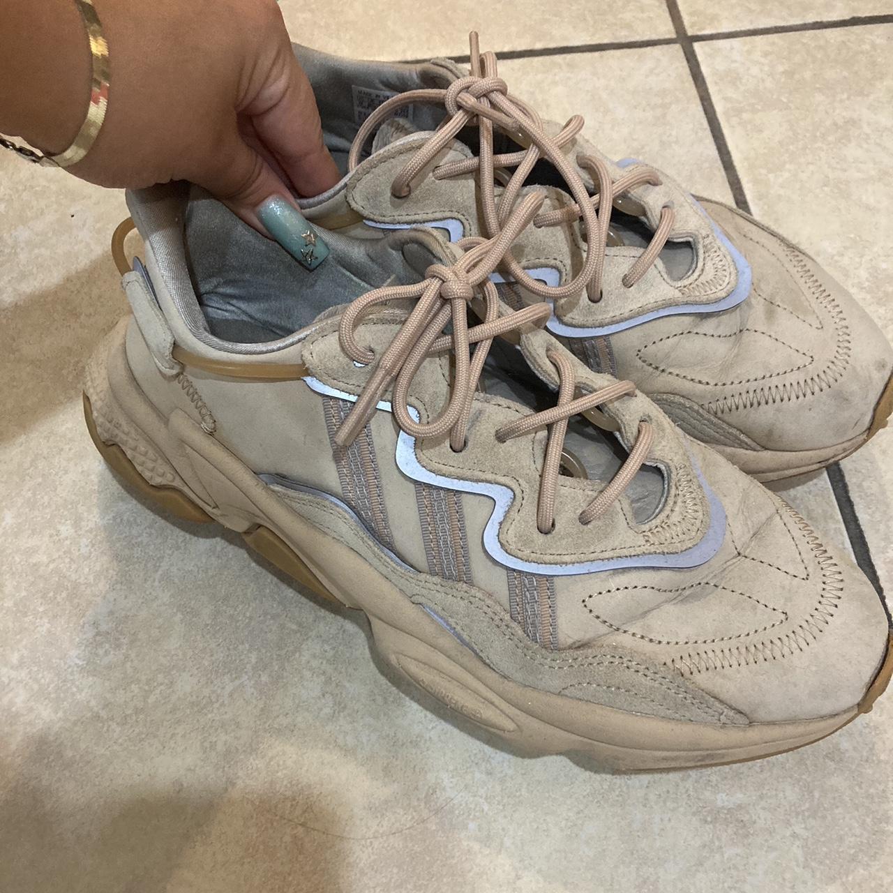 Adidas Ozweego Pale Nude sneakers men’s 9 in good... - Depop