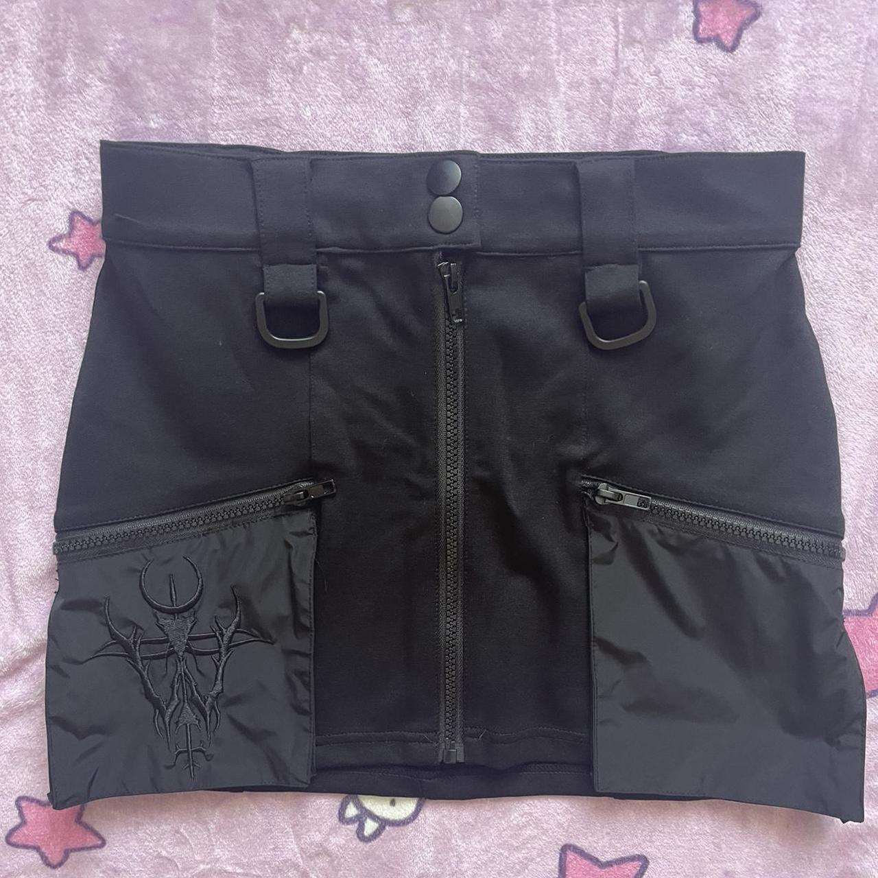 Widow by dolls kill cargo skirt size xs, super cute... Depop
