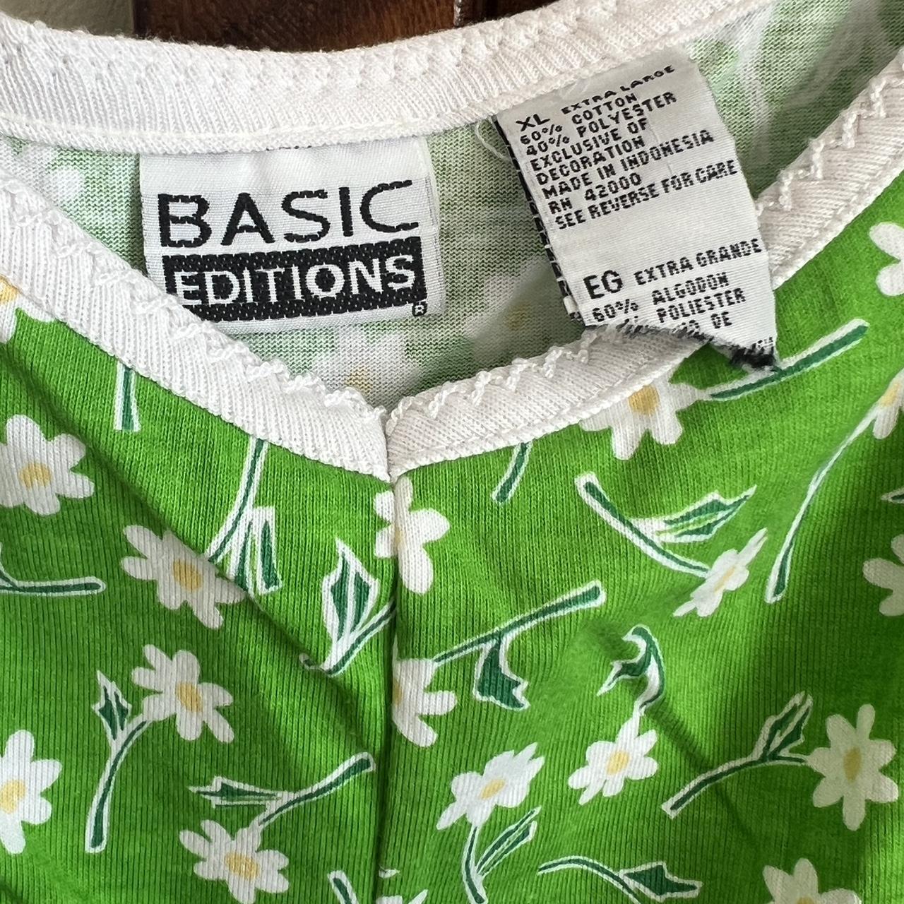 Basic Editions Women's Romper - Green - XL – Basi… - image 3