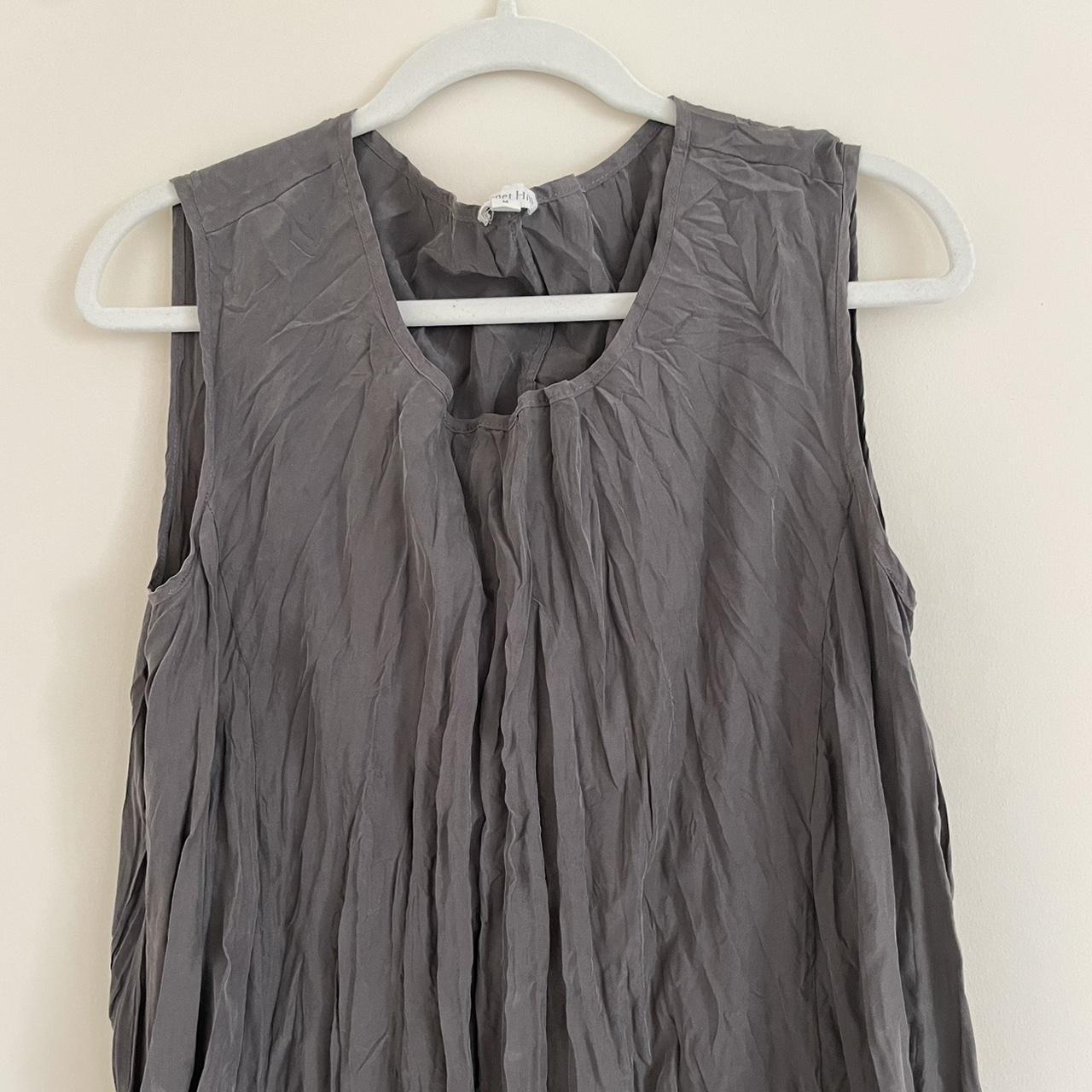 Hill Women's Grey Dress Depop