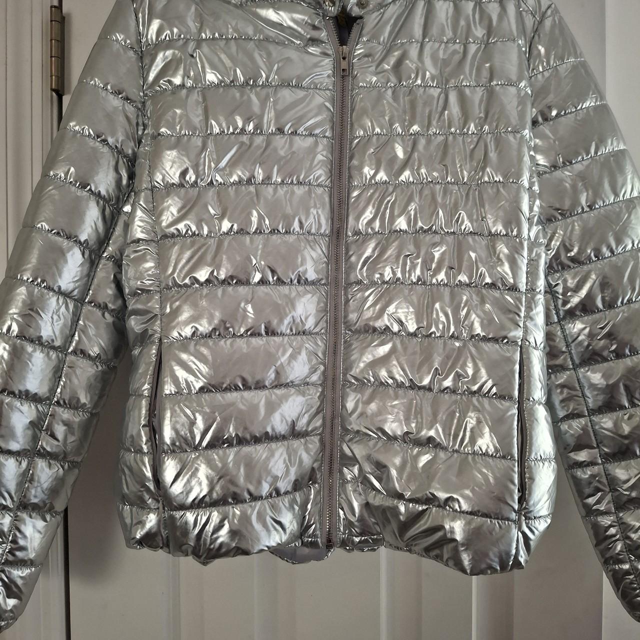 Women's Jacket - Silver/Grey - M – Statement jack… - image 1