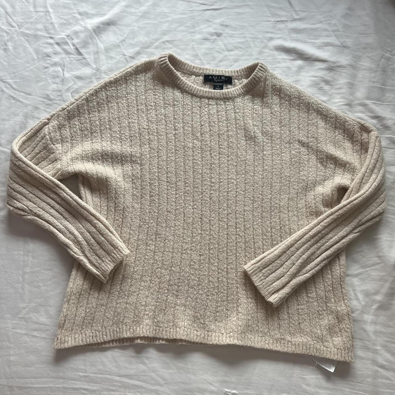 Women's Cream Jumper | Depop