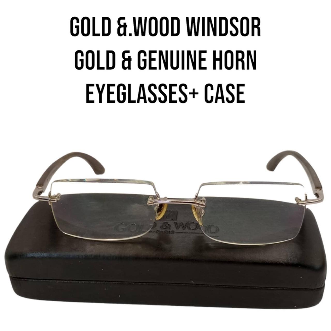 Gold & Wood Women's Yellow and Gold Sunglasses