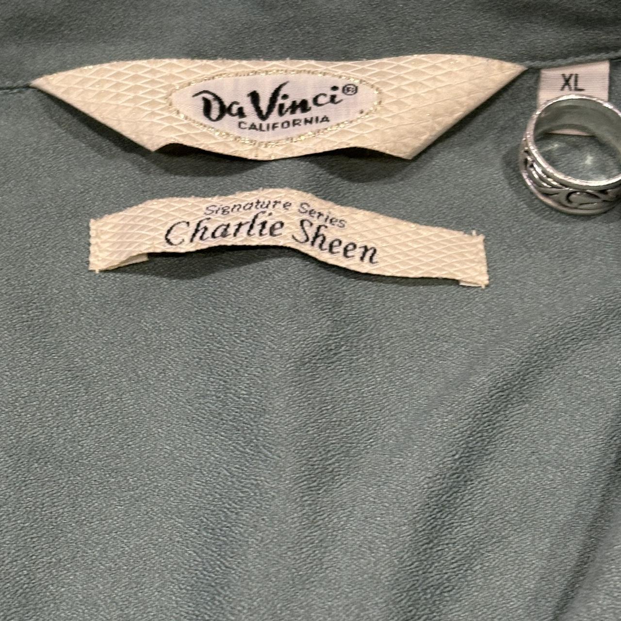 Limited Edition Da Vinci x Charlie Sheen Sage Green... Depop