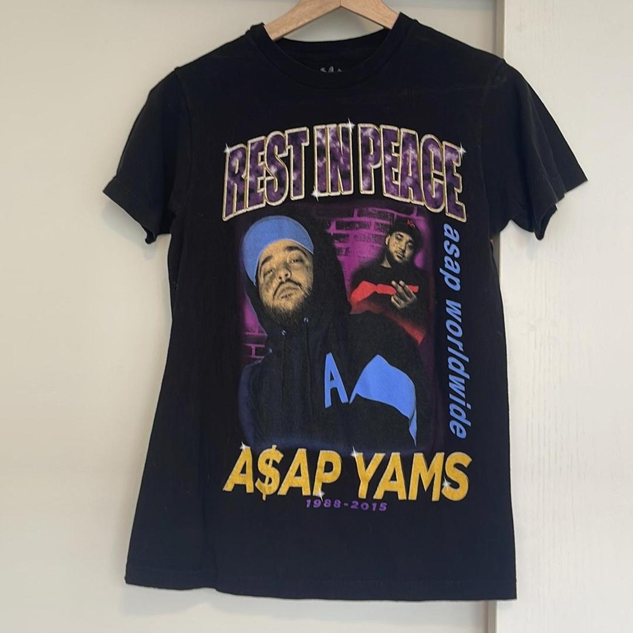 rip asap yams shirt