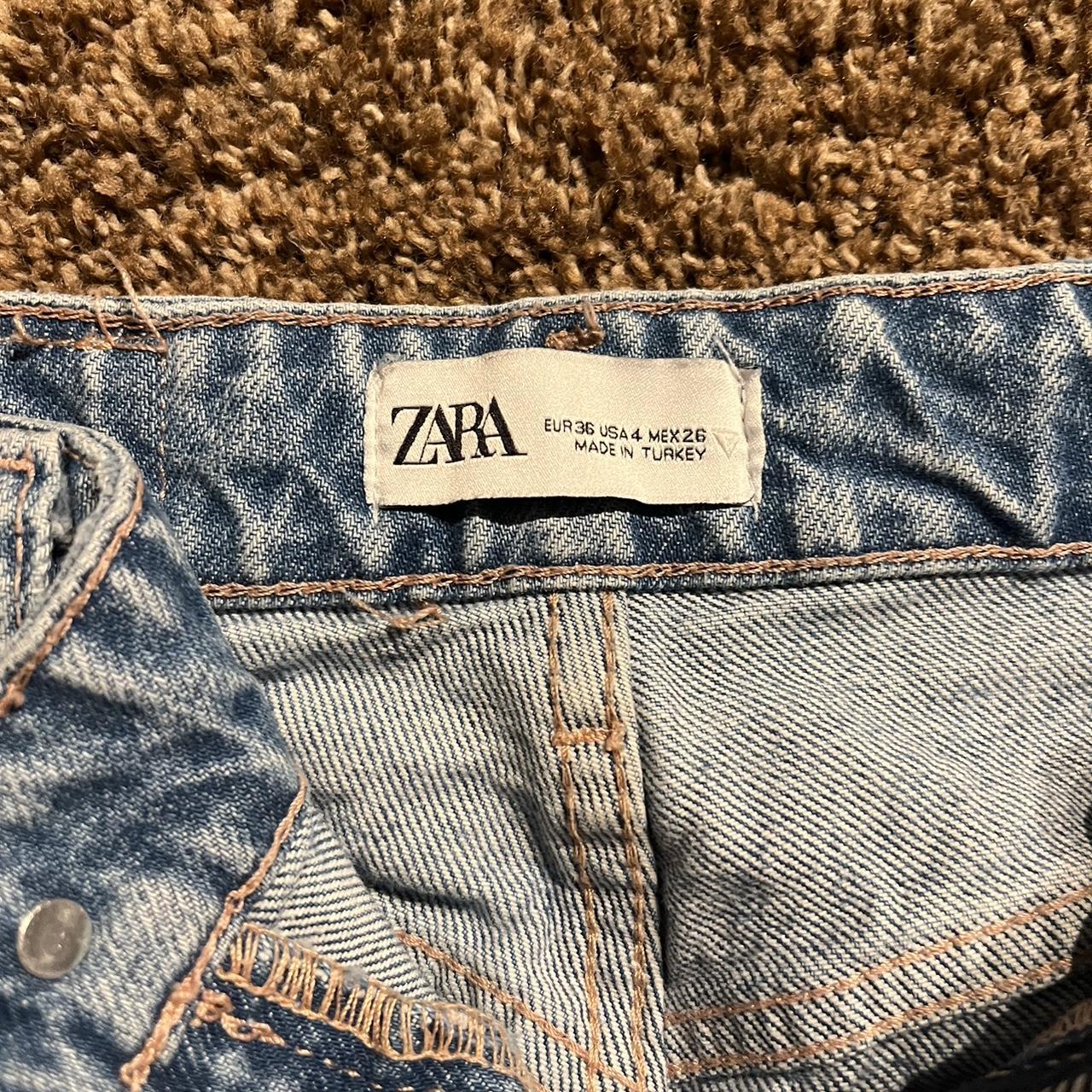 Zara Women's Blue Jeans | Depop