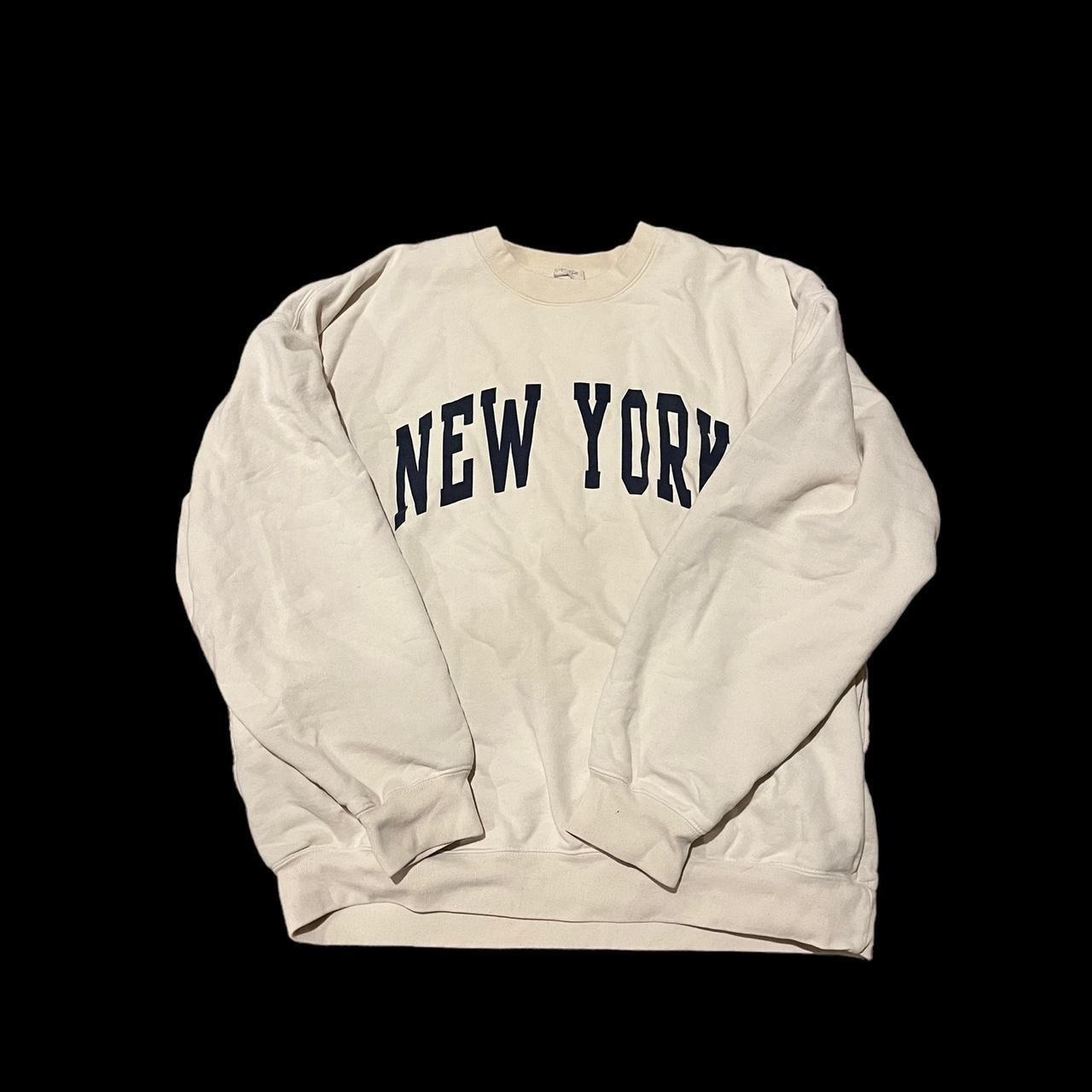 John Galt Cream New York Hoodie