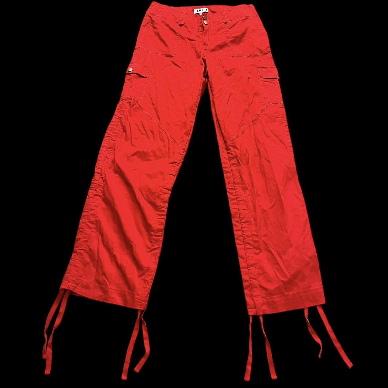 iamgia cargo drawstring pants ️ never worn, brand... Depop