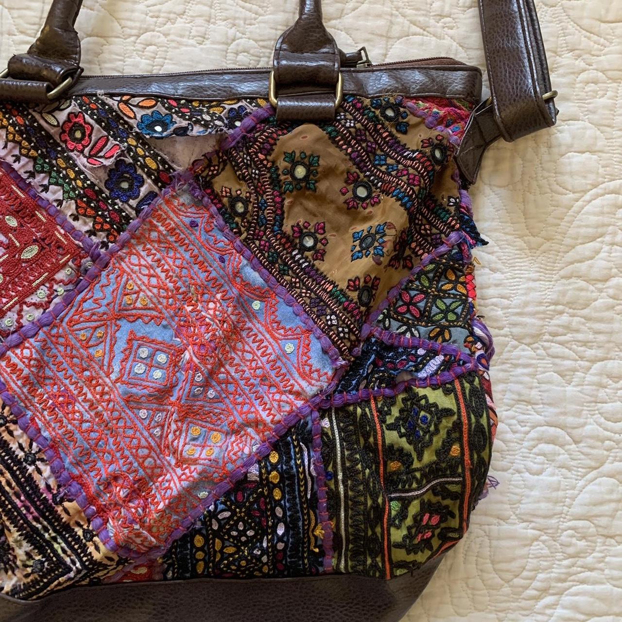 Ecote Women's Backpacks - Multi/Brown – Patch-wor… - image 2