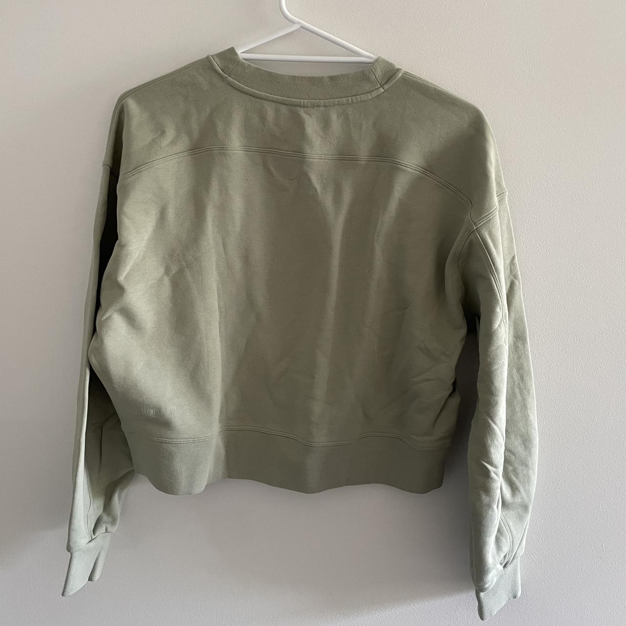 Lululemon Perfectly Oversized Crop Jumper / Size 10... - Depop