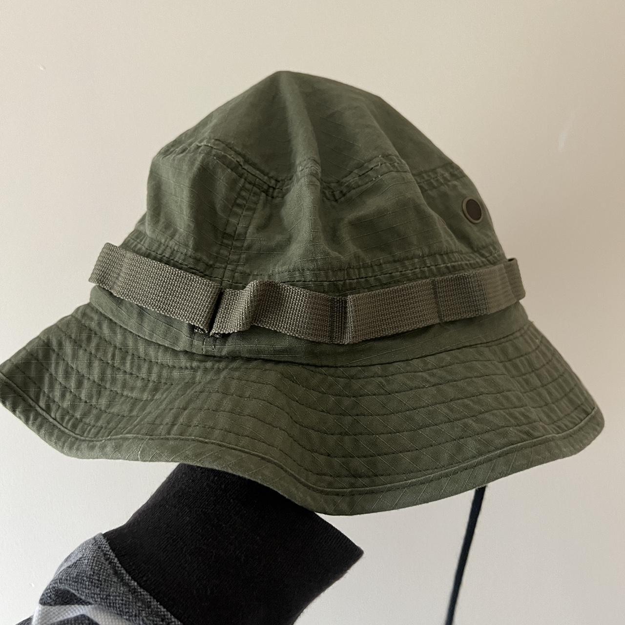 Supreme Reflective Patch Boonie Olive SS21 M/L size - Depop