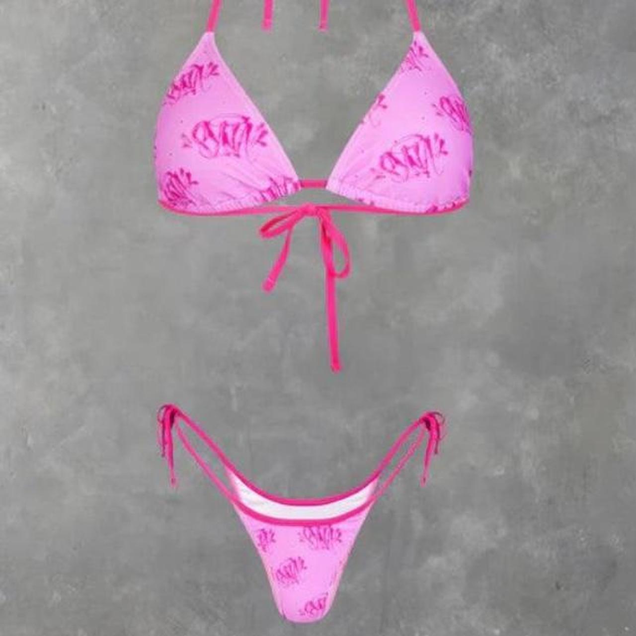 pink on pink synaworld bikini x brand new got it | Depop pink on pink synaworld bikini x brand new got it | Depop