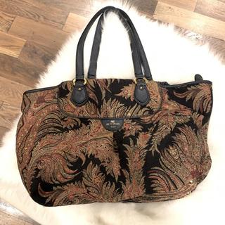 Vintage Carpet Bag by ETRO /designer Bag/ Vintage Paisley 