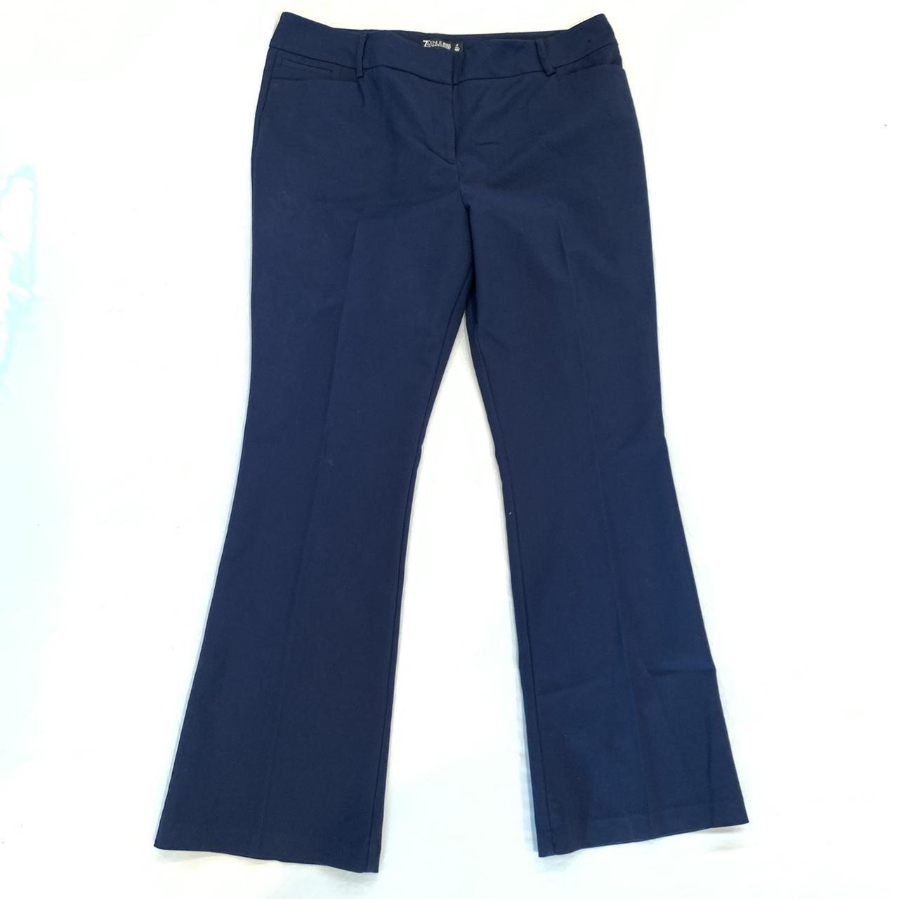 Buy Van Heusen Woman Women Navy Blue Trousers - Trousers for Women 20379114  | Myntra