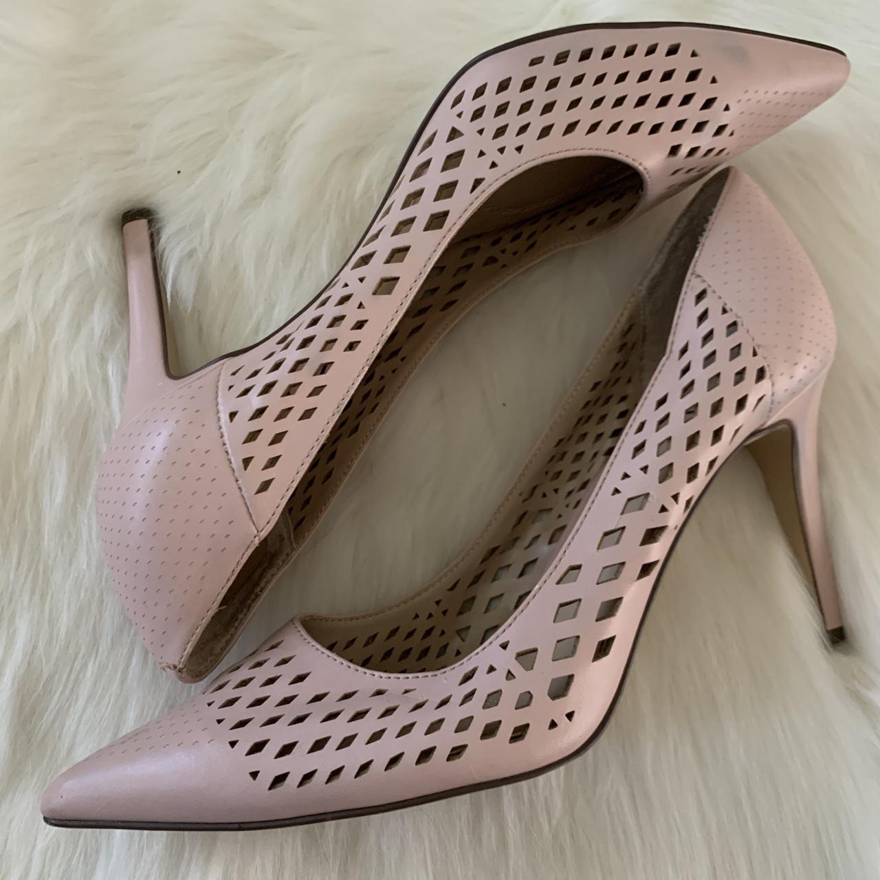 Unisa Blushed Pink High Heel Pump Shoe Size 9.5 - Depop