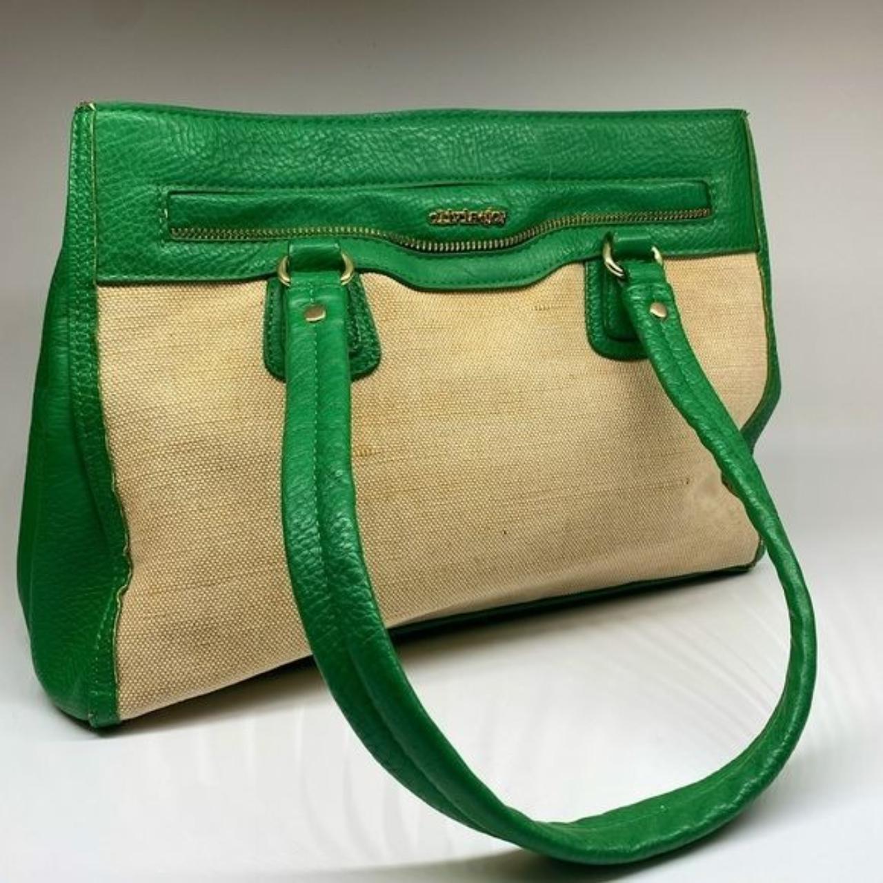 DESIGNER OLIVIA JOY GREEN LEATHER Depop