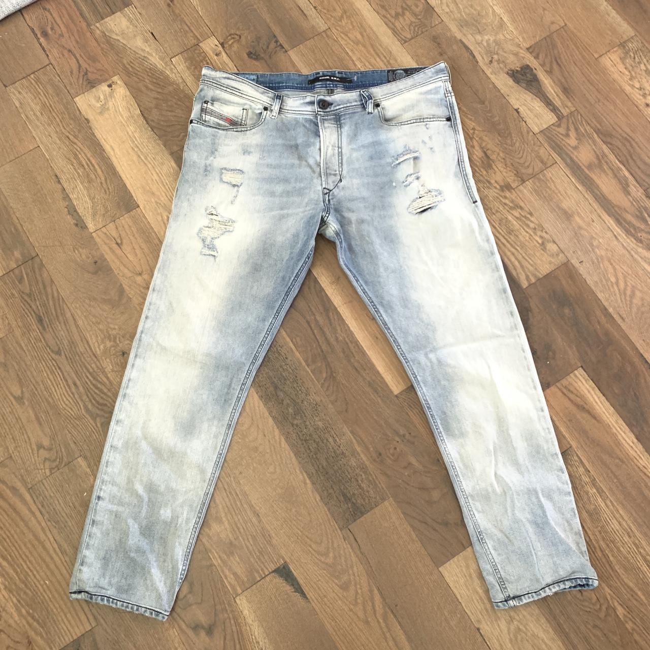 DIESEL D.N.A.TEPPHAR スリム キャロット デニム パンツ RRP \u20ac200 Diesel D.N.A. TEPPHAR 0674U Slim-Carrot Stretch Jeans Size W27 L30  | eBay
