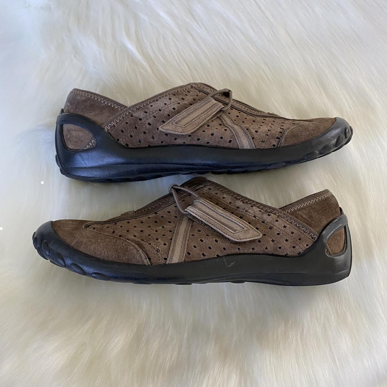 Clarks Privo Brown Tequini Slip on Shoe Size 6 Fast. Depop