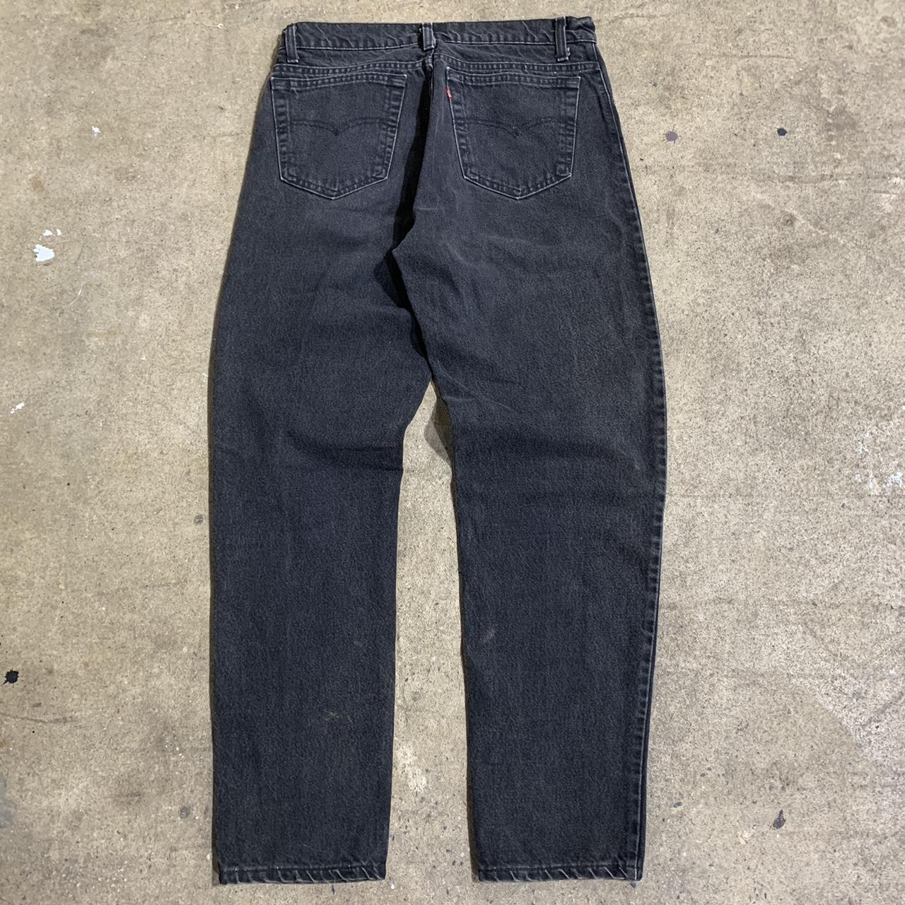 Vintage 550 Levis Loose Fit Tapered Leg Jean Pants... - Depop