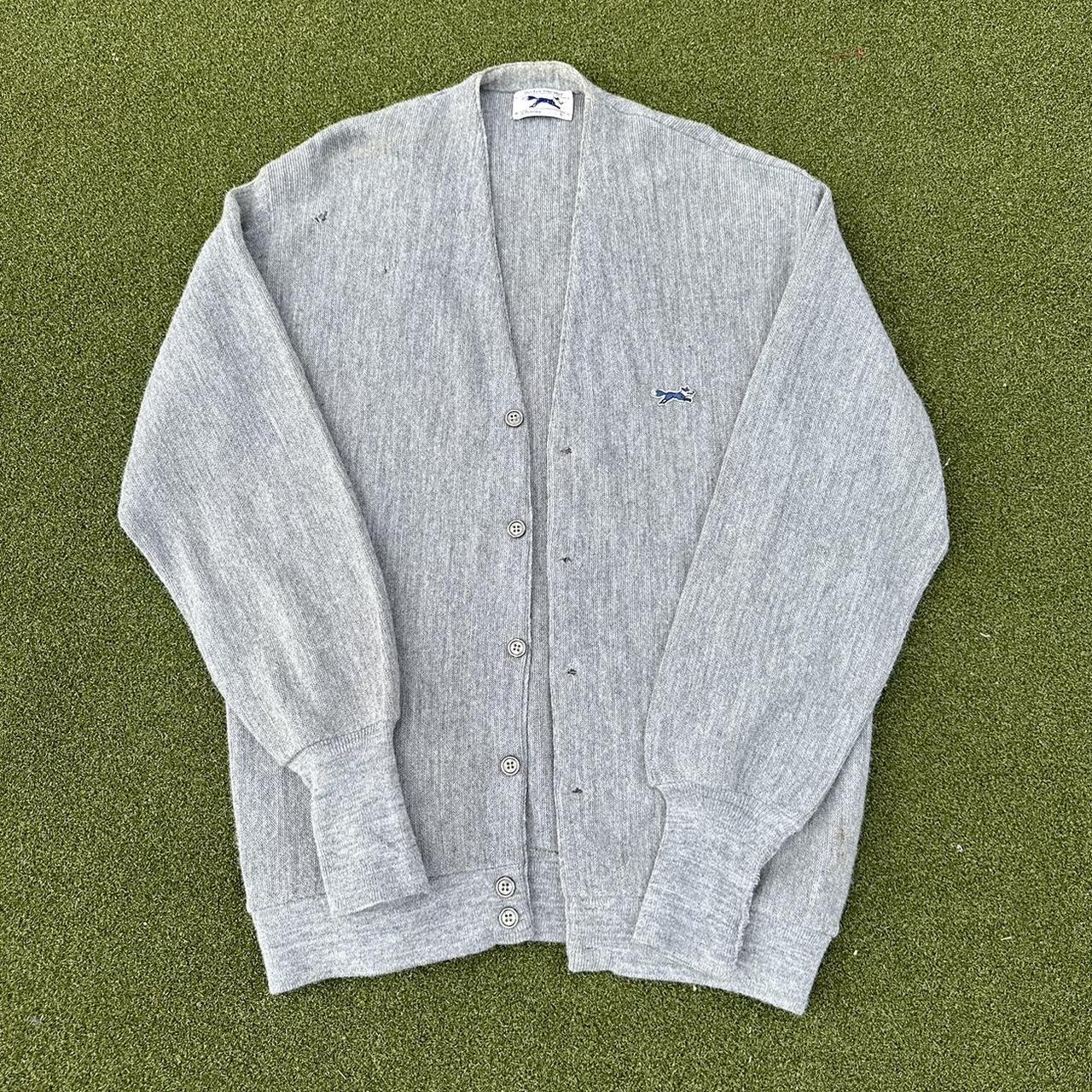 70s Vintage JC Penney Cardigan Sweater Men’s Sz... Depop