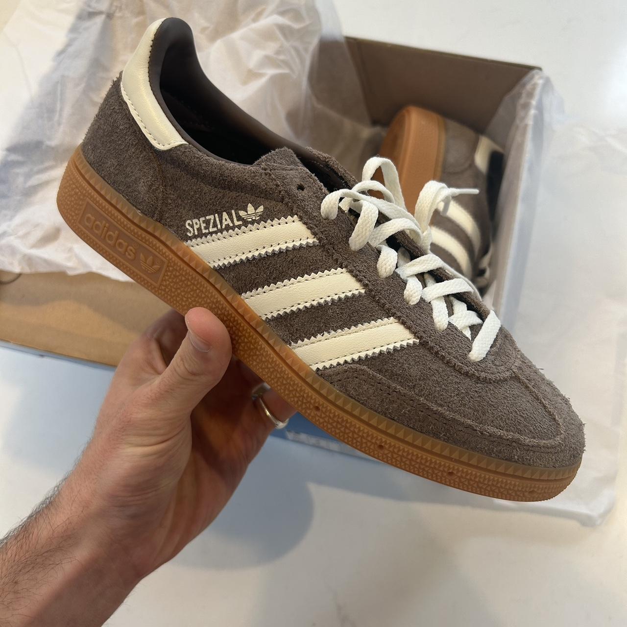 👟Adidas Handball Spezial Earth Strata Brown Womens... - Depop