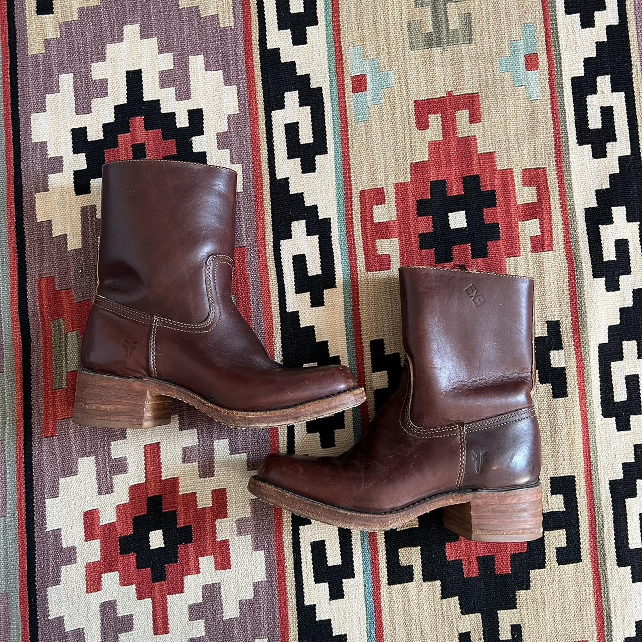 Frye Women's Brown and Tan Boots (4)