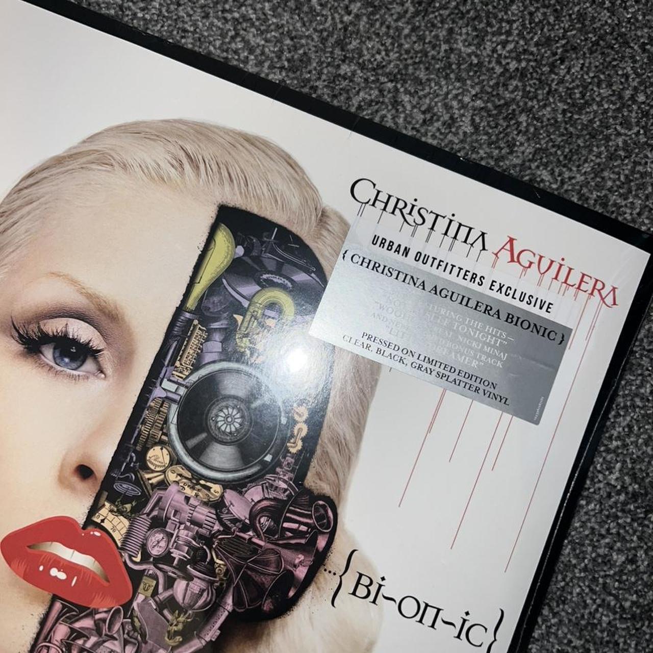 Christina Aguilera popular Bionic Vinyl 2LP Urban outfitters limited edition