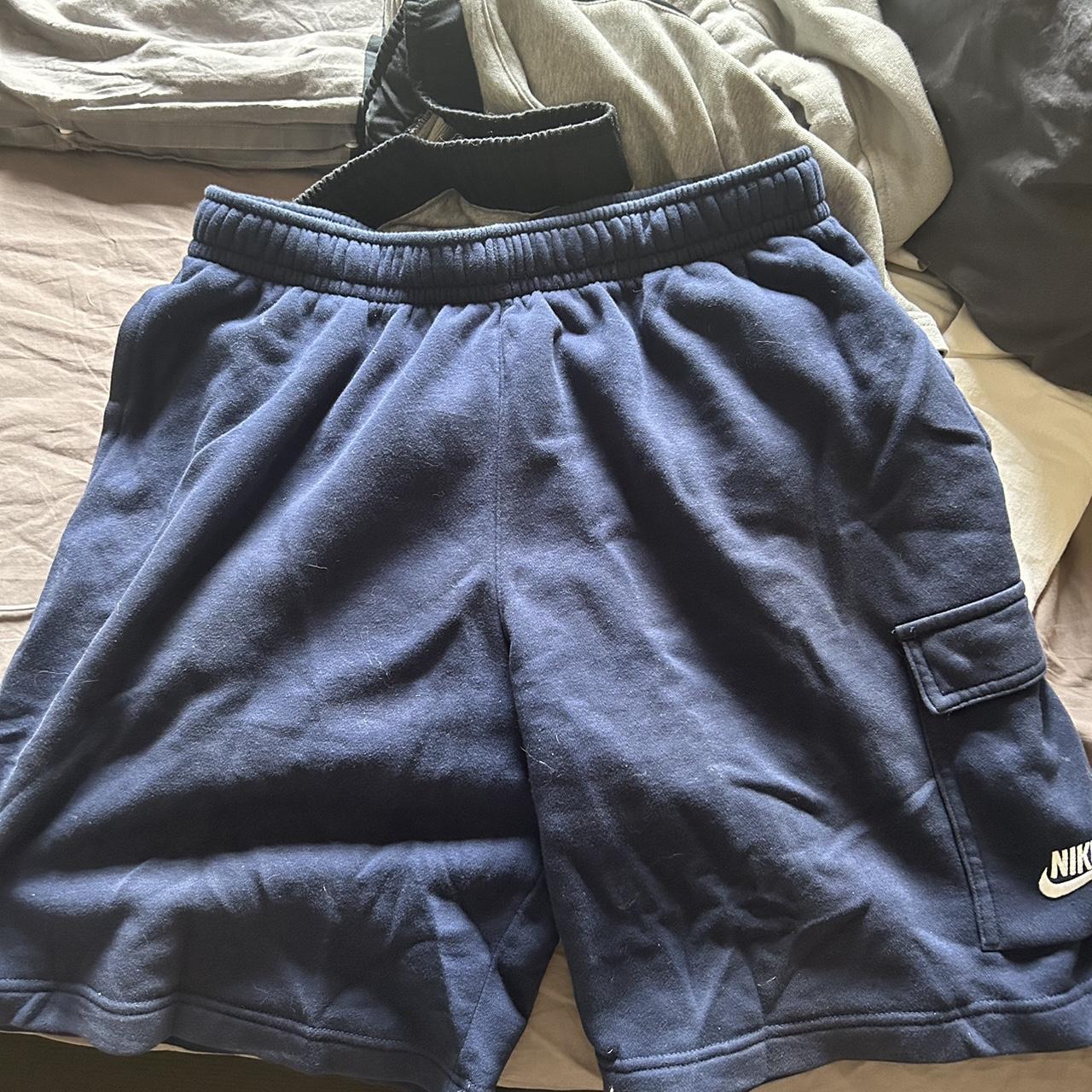 Navy blue Nike shorts Worn few times Great... - Depop