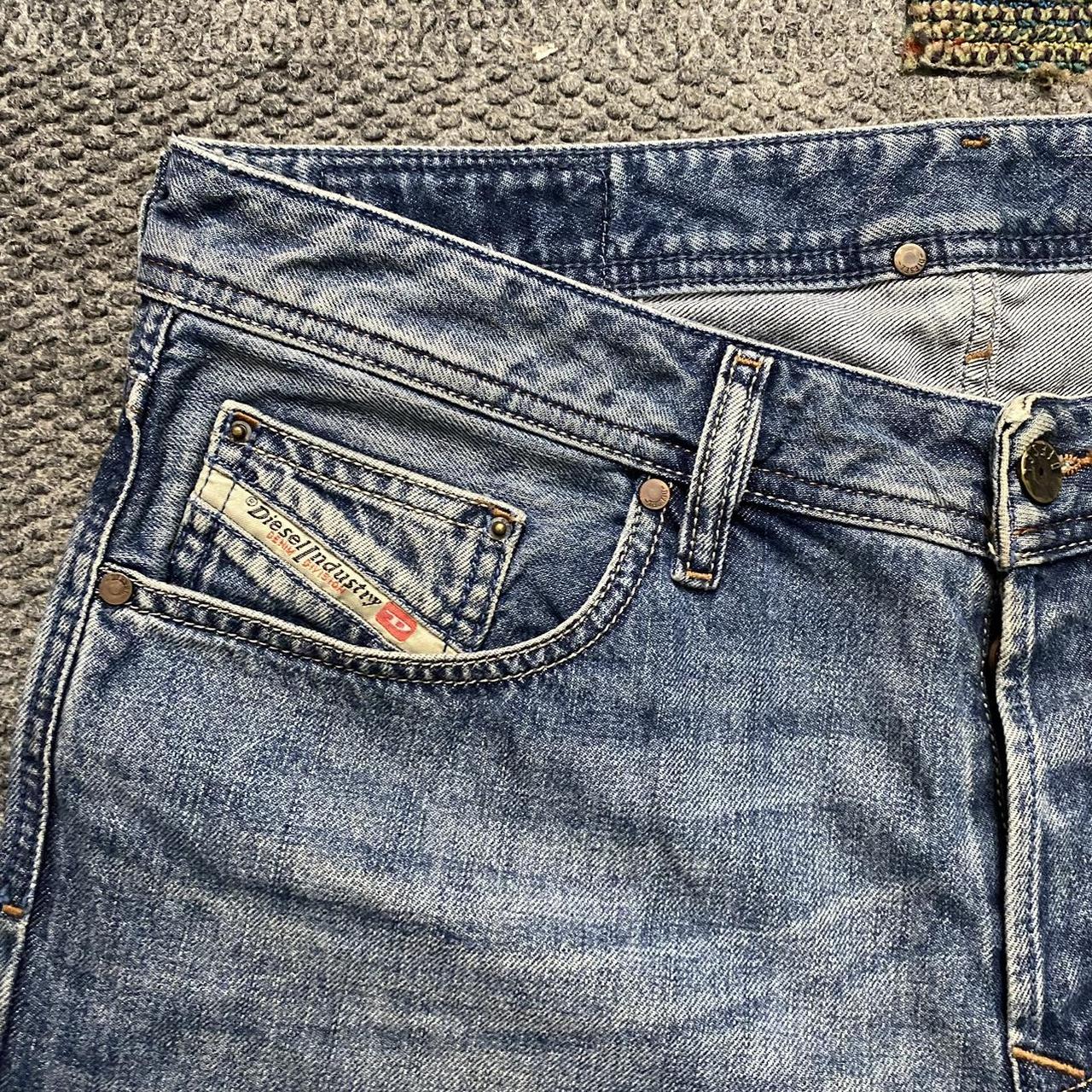 Vintage Diesel Jeans -33x32 -Measurements at the... - Depop