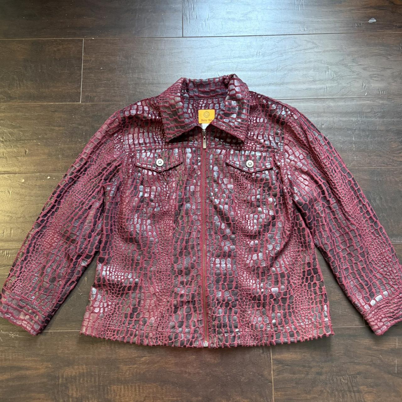 Ruby Rd. Women's Jacket - Burgundy/Red - 10 – Rub… - image 2
