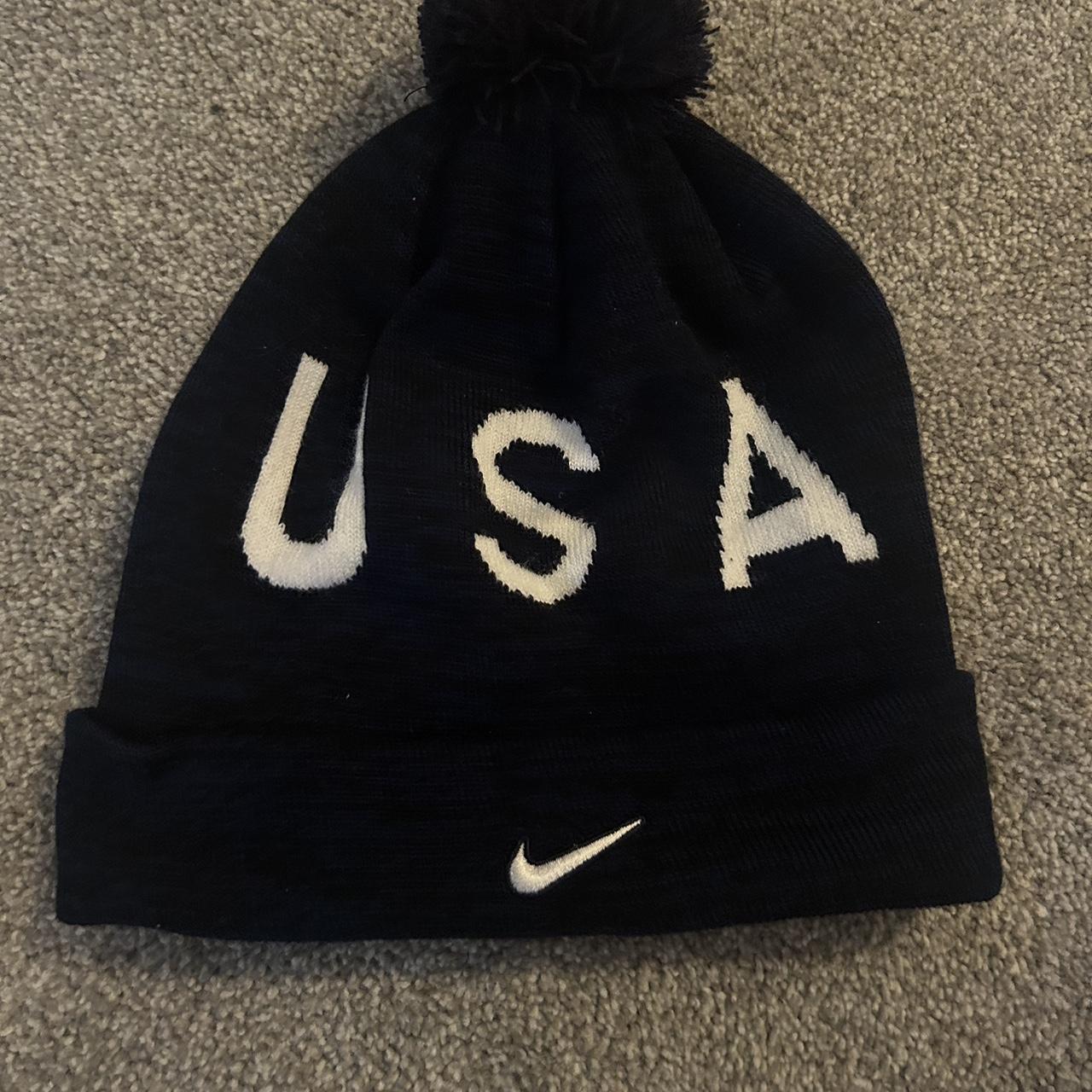 usa olympic beanie from nike never worn no flaws Depop