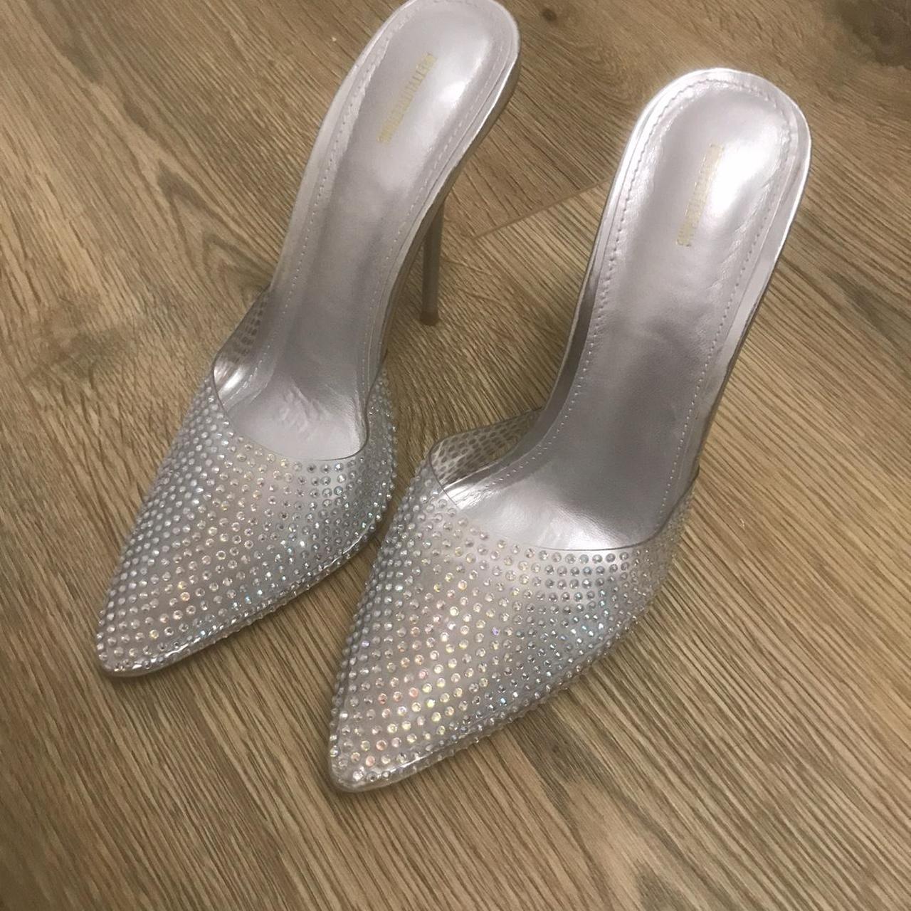 sparkly stilettos