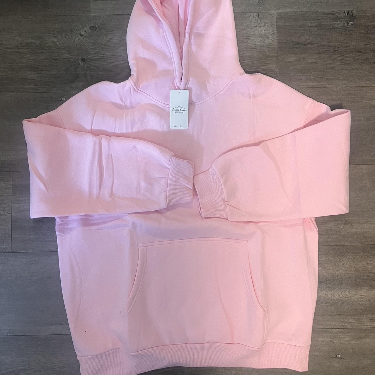 Skims dupe Baby Pink hoodie - the material is... - Depop