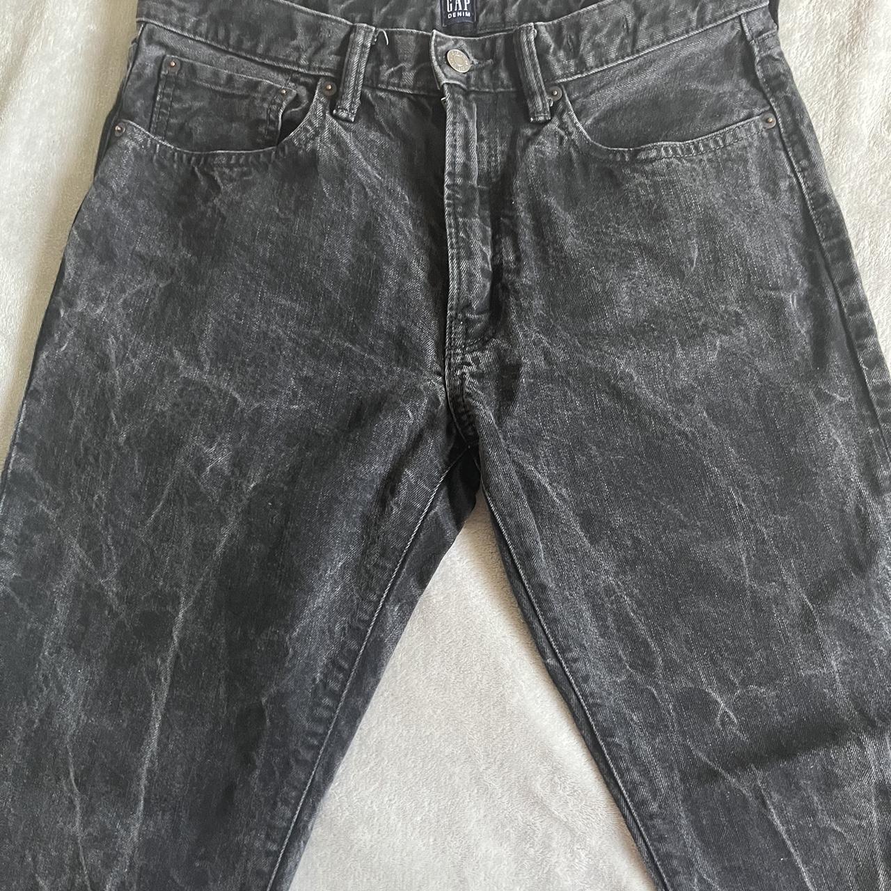 really cute baggy jeans 🖤 i think they are men's but... - Depop