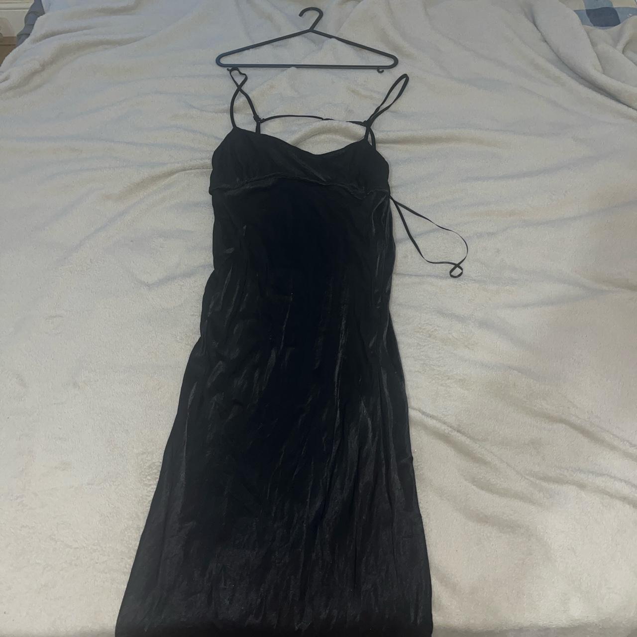 Primark Midi Silk Dress Worn Once Size 12 But Best... - Depop