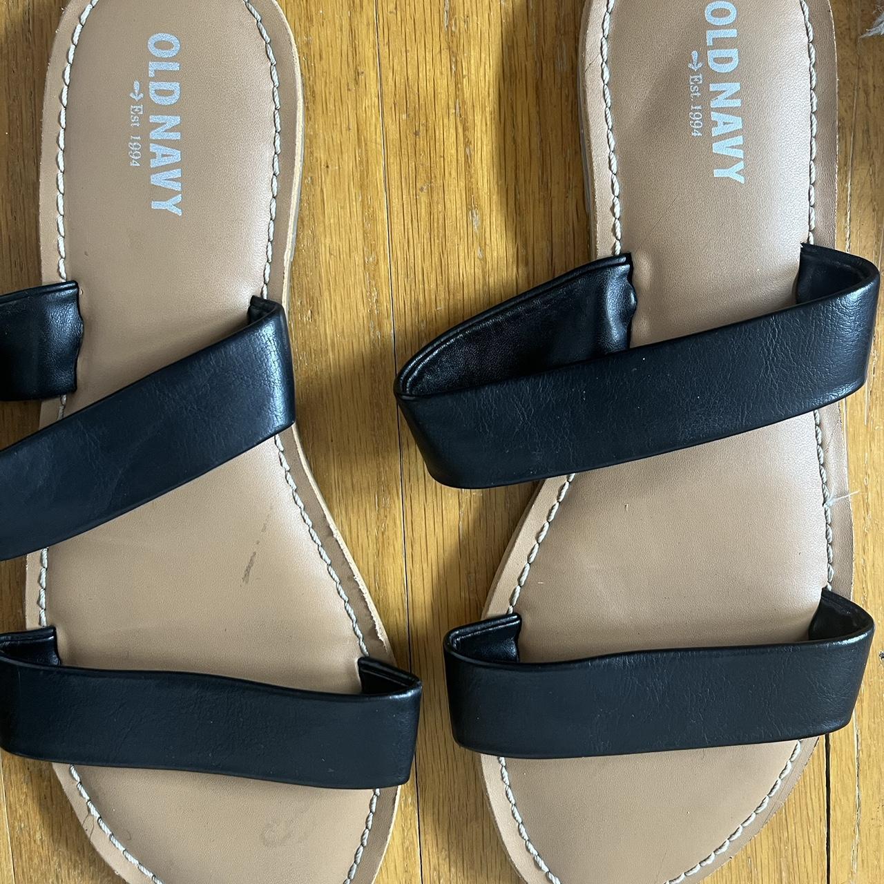 Cute sandals from Old Navy only worn once size 9 Depop