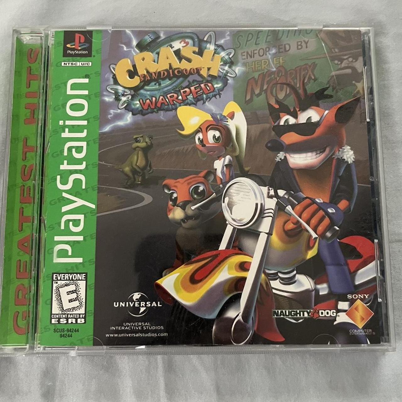 Crash Bandicoot Warped for the Playstation 1! Game... - Depop