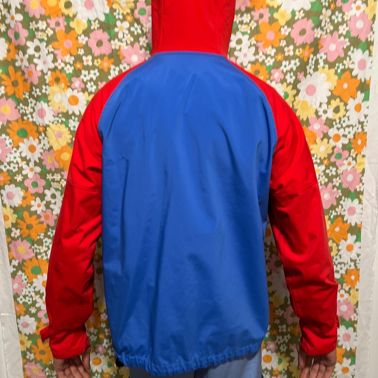 Men's Red and Blue Jacket | Depop