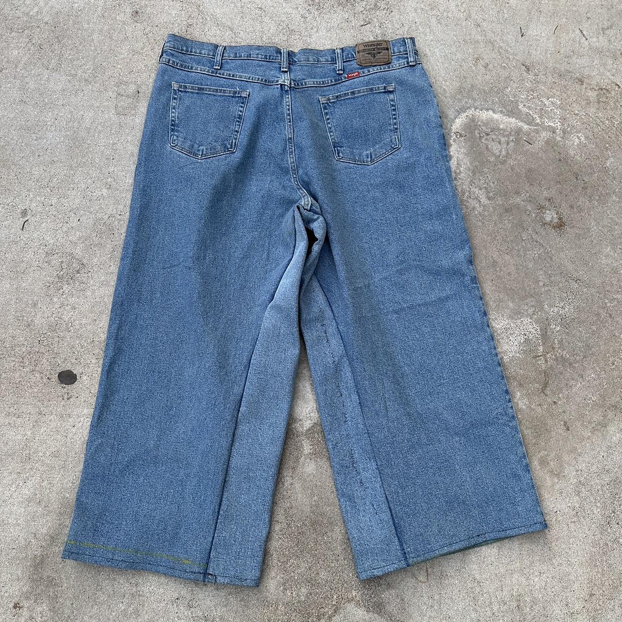 Baggy wide leg jeans Baggy like jncos Custom made... - Depop