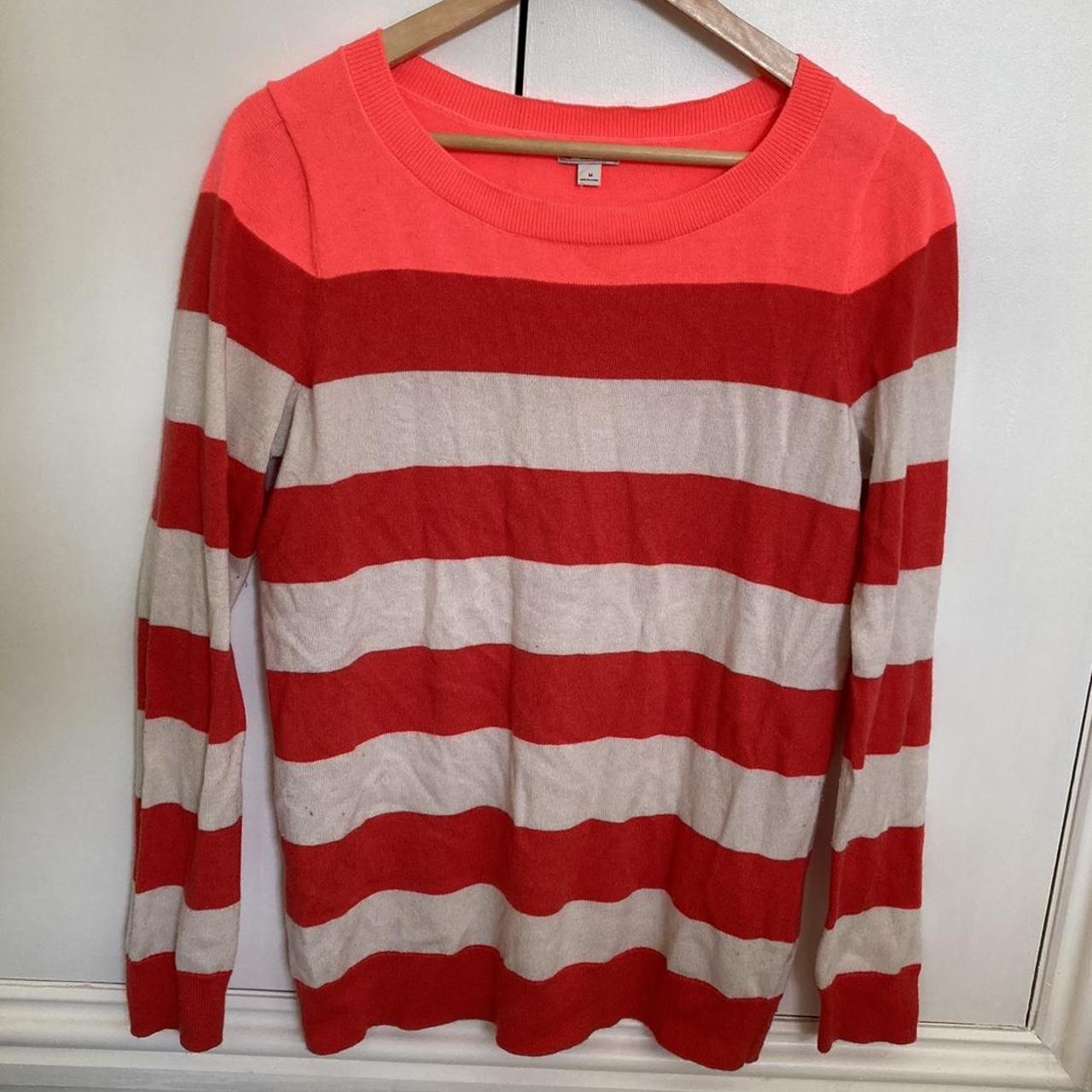 Stripe gap jumper size m women’s Great... - Depop