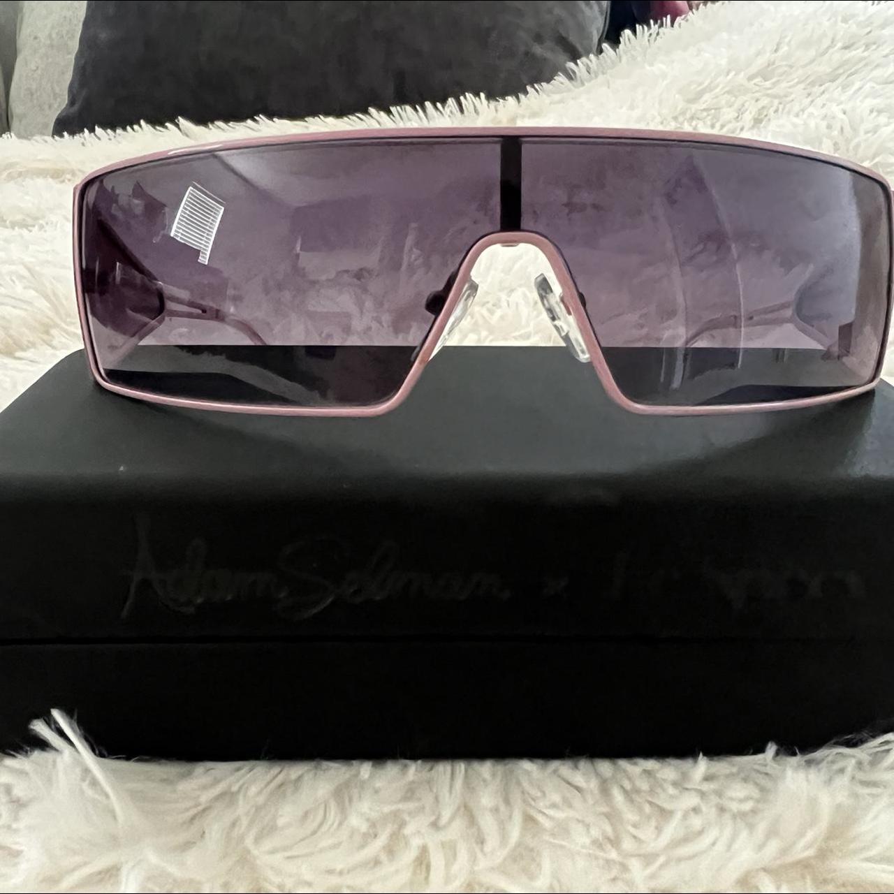 Adam Selman Women's Pink Sunglasses (3)