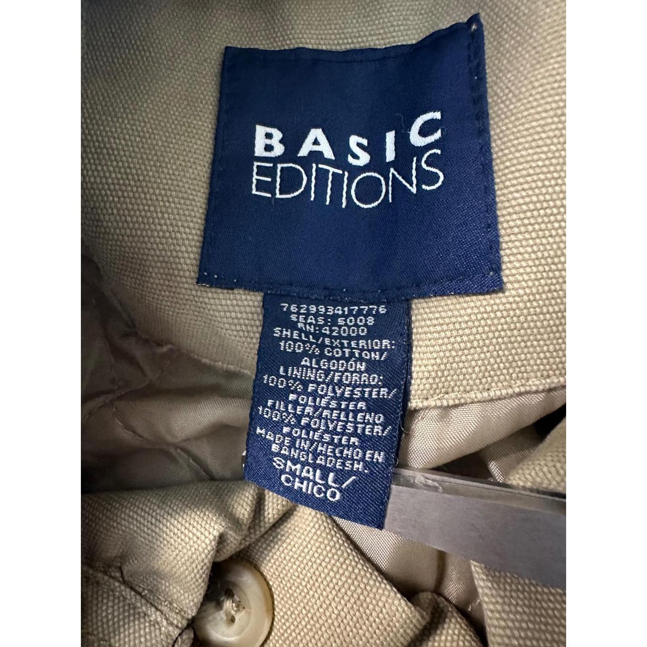 Basic Editions Men's Shacket Jacket - Tan/Brown -… - image 3