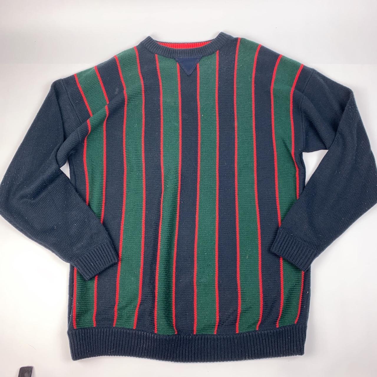 80's/90's Gitano oversized striped sweater. Think... - Depop